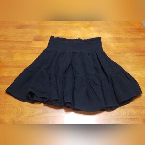 Vanilla Star Black Mini Skirt